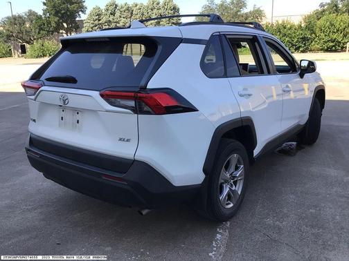 White 2023 Toyota RAV4 XLE