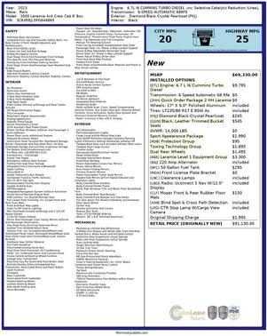 2023 RAM 3500 Laramie