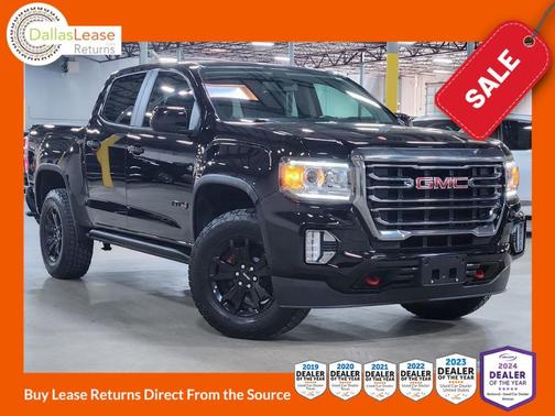 Black 2022 GMC Canyon AT4