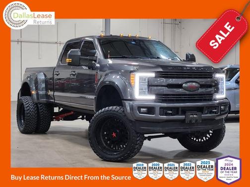 Gray 2018 Ford F-450 Lariat