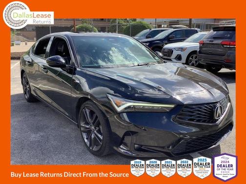 Black 2023 Acura Integra w/A-Spec Package