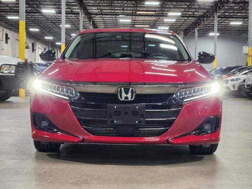 Red 2022 Honda Accord Sport SE
