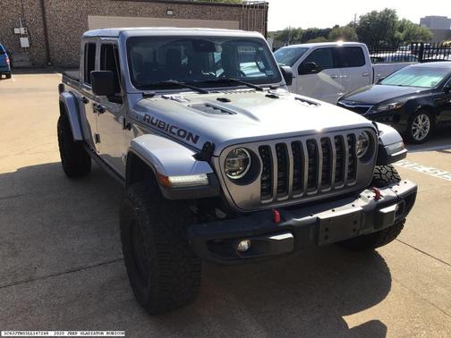 Silver 2020 Jeep Gladiator Rubicon