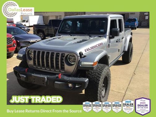 Silver 2020 Jeep Gladiator Rubicon