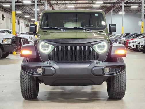 Green 2020 Jeep Wrangler Unlimited Willys