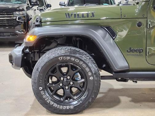 Green 2020 Jeep Wrangler Unlimited Willys
