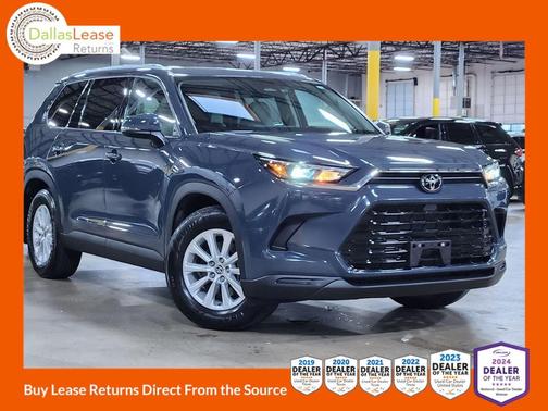 Blue 2024 Toyota Grand Highlander XLE