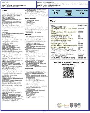 2021 Jeep Wrangler Unlimited Sahara