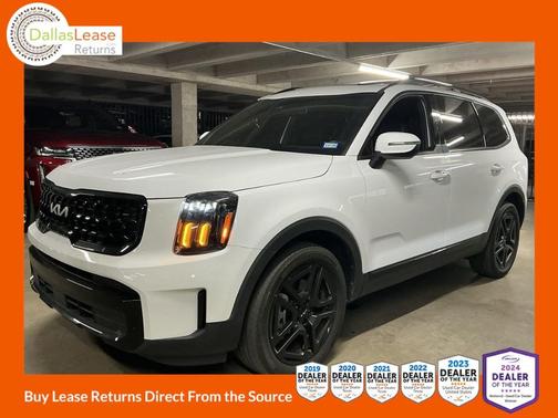 White 2024 Kia Telluride EX X-Line