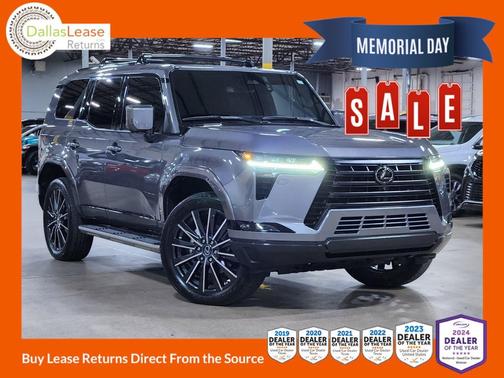 Gray 2024 Lexus GX 550 Luxury