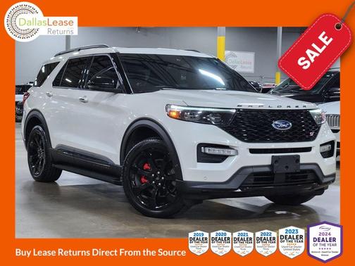 White 2022 Ford Explorer ST