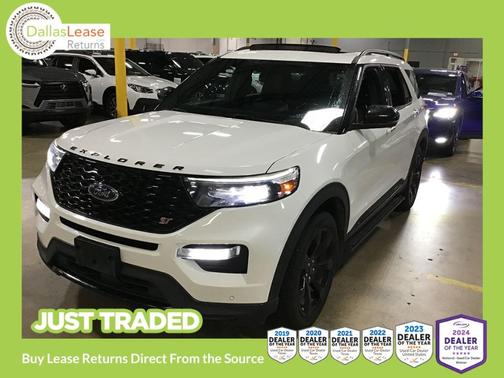 White 2022 Ford Explorer ST