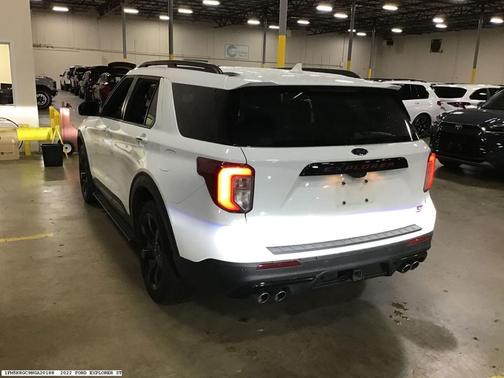 White 2022 Ford Explorer ST