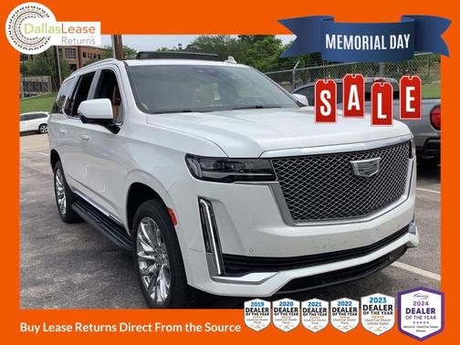 White 2021 Cadillac Escalade Premium Luxury