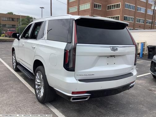 White 2021 Cadillac Escalade Premium Luxury