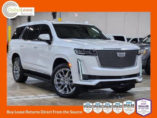 White 2021 Cadillac Escalade Premium Luxury