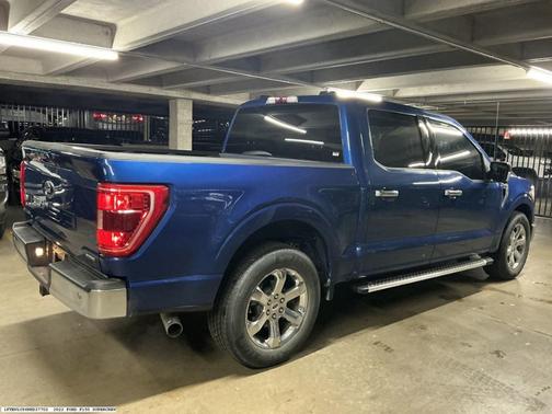 Blue 2022 Ford F-150 XLT