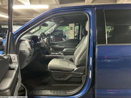 Blue 2022 Ford F-150 XLT