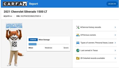 2021 Chevrolet Silverado 1500 LT