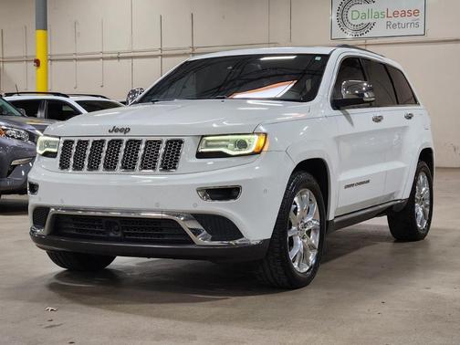 White 2015 Jeep Grand Cherokee Summit