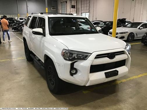 White 2022 Toyota 4Runner SR5 Premium