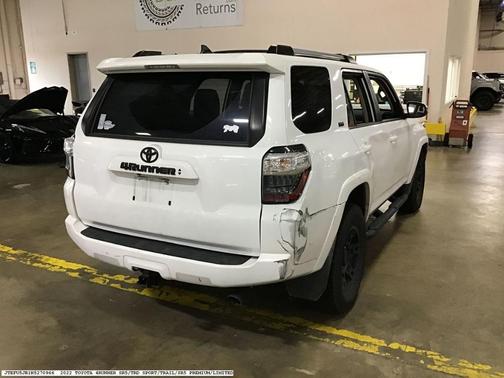 White 2022 Toyota 4Runner SR5 Premium
