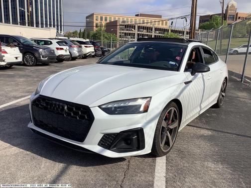 Glacier White Metallic 2022 Audi A5 45 S line Premium Plus