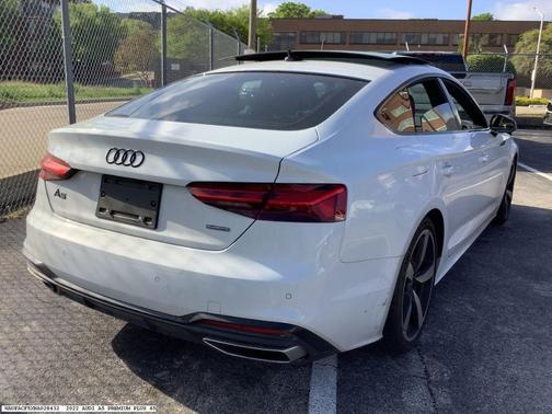Glacier White Metallic 2022 Audi A5 45 S line Premium Plus