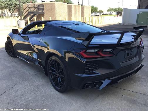 Black 2023 Chevrolet Corvette Stingray w/3LT