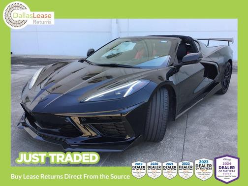 Black 2023 Chevrolet Corvette Stingray w/3LT