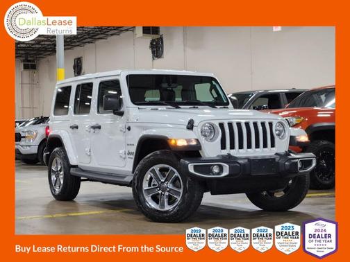 White 2019 Jeep Wrangler Unlimited Sahara