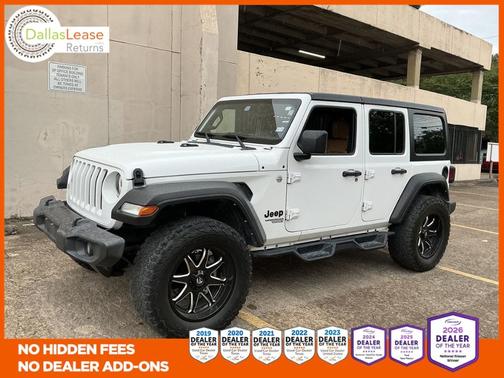 White 2021 Jeep Wrangler Unlimited Sport