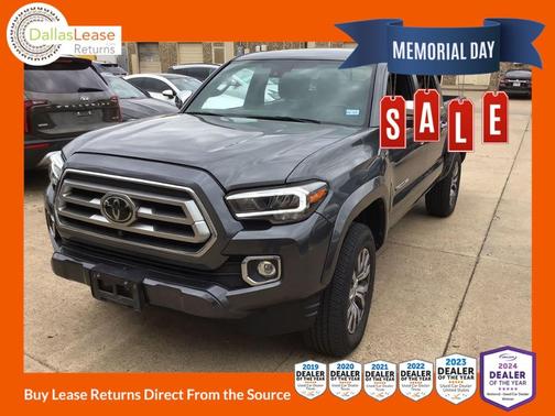 Gray 2021 Toyota Tacoma Limited