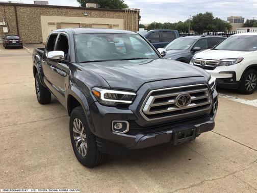 Gray 2021 Toyota Tacoma Limited