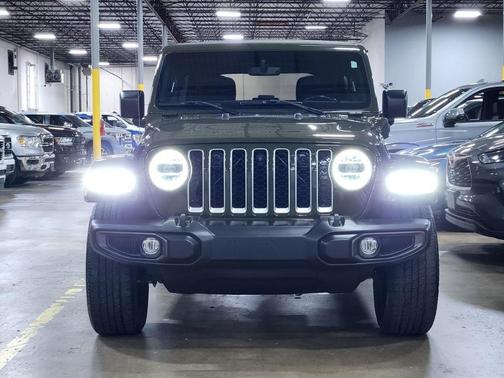 Green 2021 Jeep Wrangler Unlimited 4xe Sahara