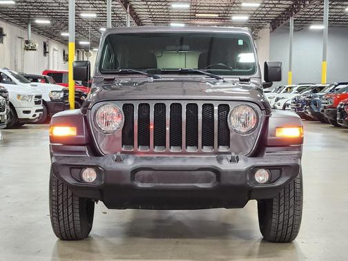 Gray 2021 Jeep Wrangler Unlimited Sport