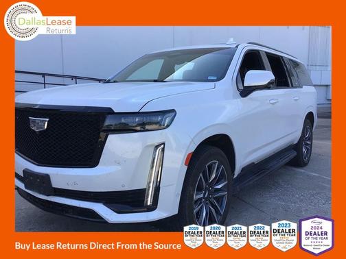 White 2021 Cadillac Escalade ESV Sport