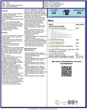2015 Toyota Camry XLE