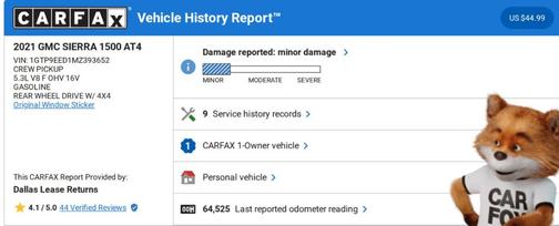 2021 GMC Sierra 1500 AT4