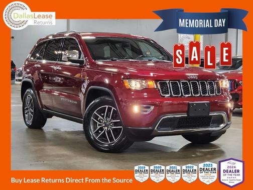 Red 2020 Jeep Grand Cherokee Limited