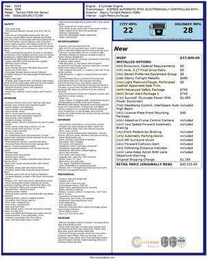 2019 GMC Terrain Denali