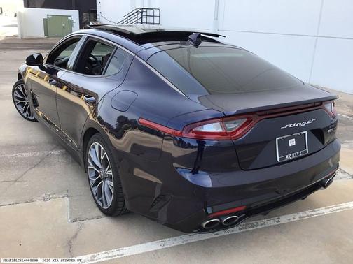 Blue 2020 Kia Stinger GT