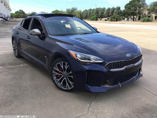 Blue 2020 Kia Stinger GT