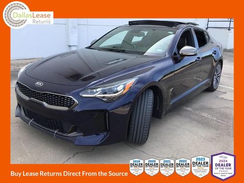 Blue 2020 Kia Stinger GT