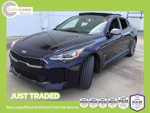 Blue 2020 Kia Stinger GT