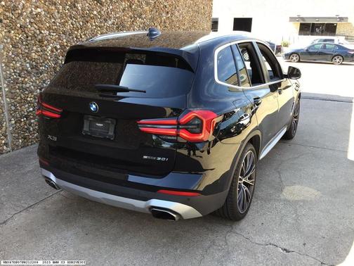 Jet Black 2023 BMW X3 sDrive30i