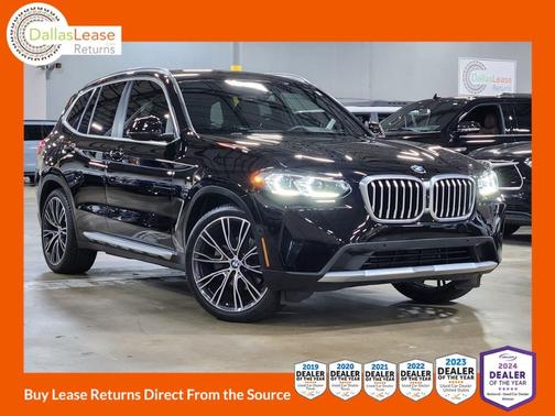 Black 2023 BMW X3 sDrive30i