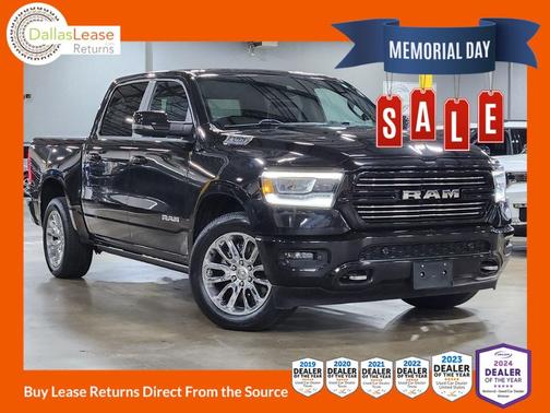 Black 2023 RAM 1500 Laramie