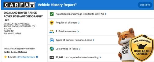 2023 Land Rover Range Rover Autobiography