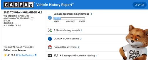 2023 Toyota Highlander XLE